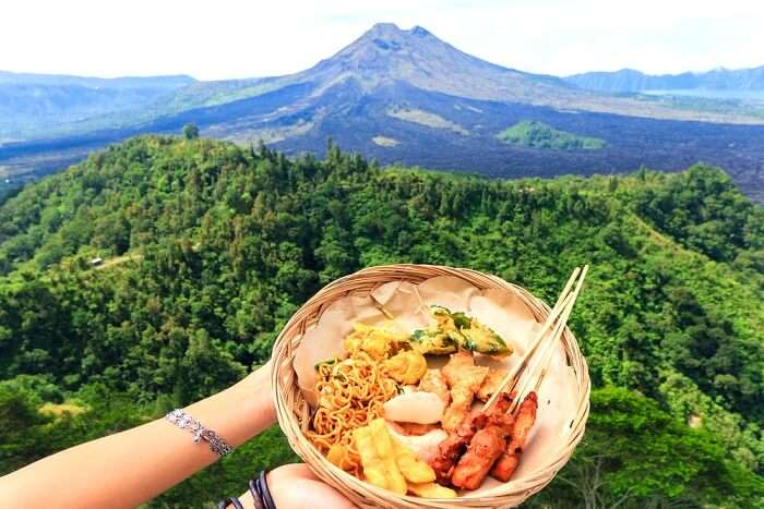 food with a view