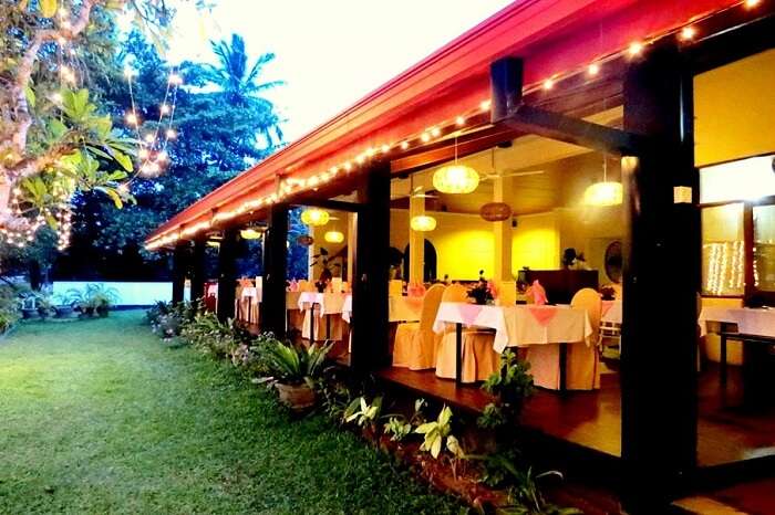 Golden Grill Restaurant in Bentota