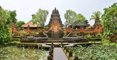 exterior of the temple