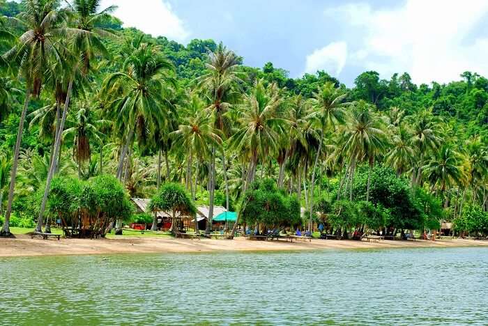 famous island in Kep from Kampot 