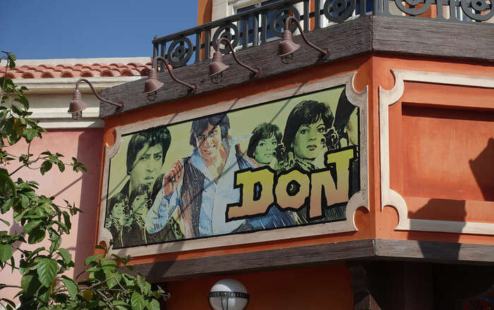 Don Poster on wall of Theatre