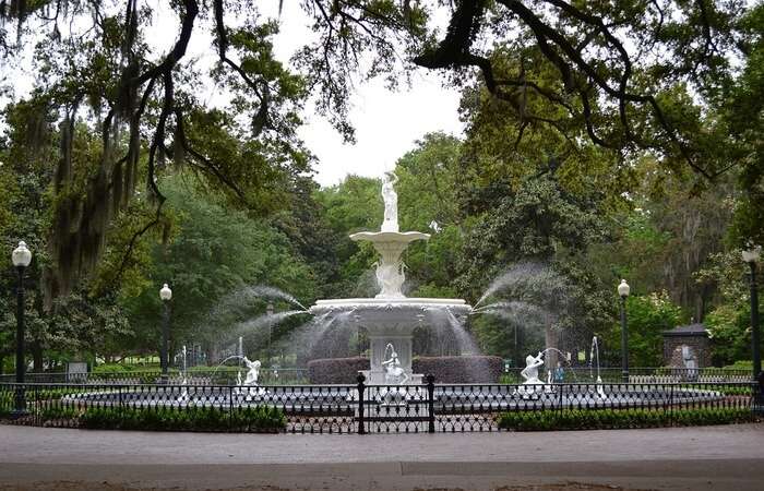 beautiful fountain