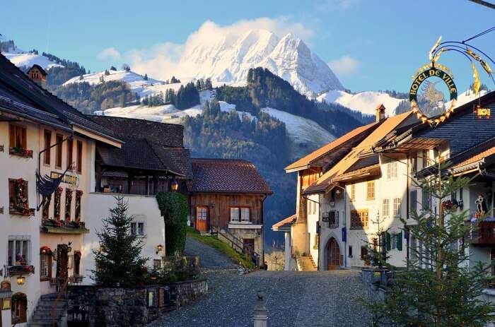 take a trip to Gruyères in Switzerland