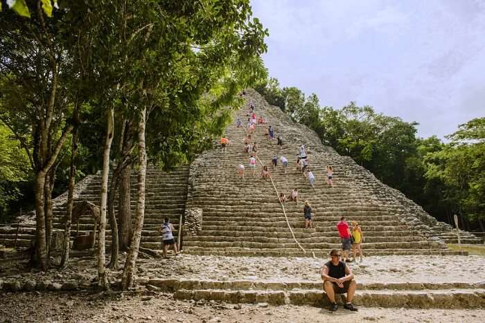 View of pyramid