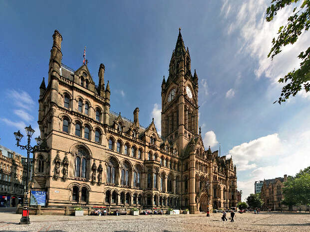 its a municipal building of Manchester