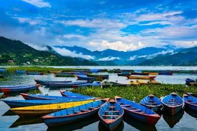 scenic beauty of the Nepalese city