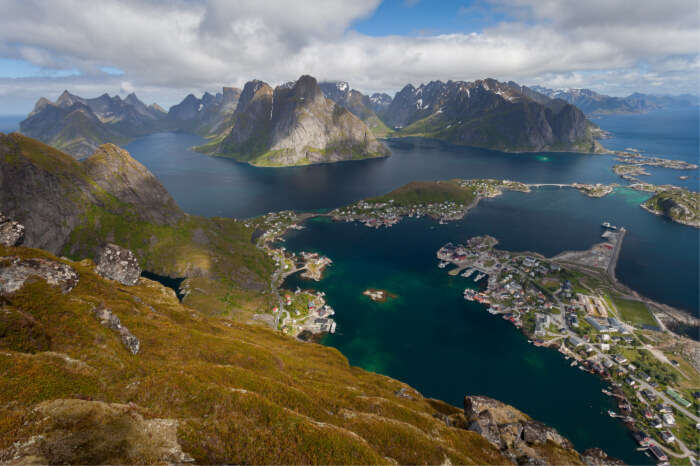 Highest peaks of the Lofoten Islands