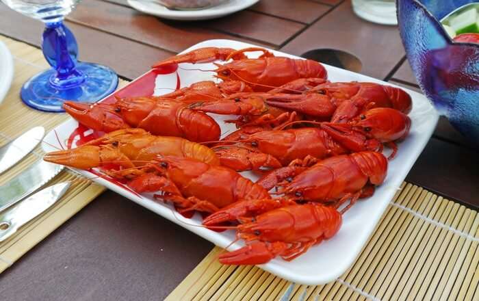 fried lobster