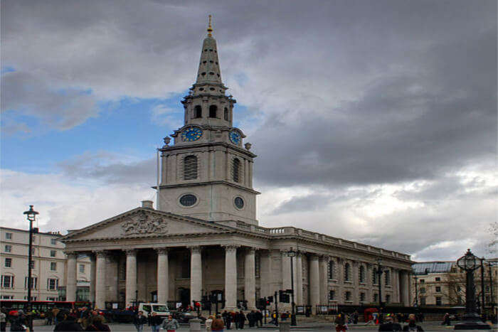 St. Martin in the Fields- A beauty in the heart of London