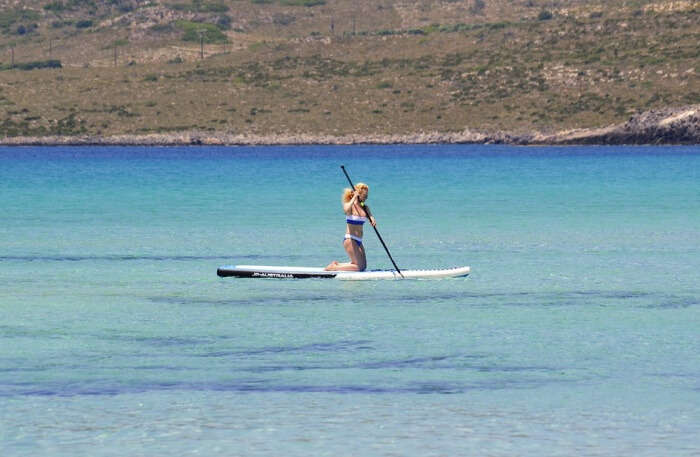 Stand-Up Paddleboarding View