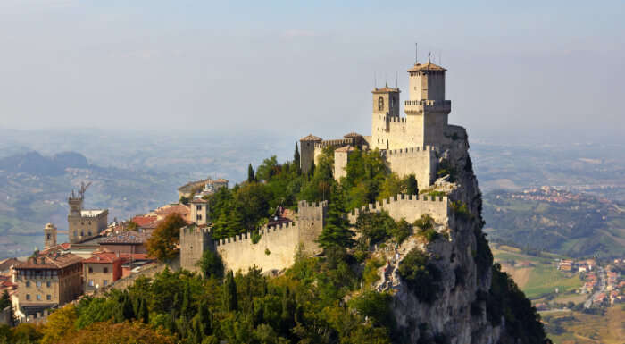 three towers of san marino