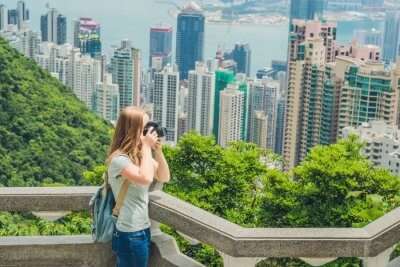 Victoria Peak in Hong Kong