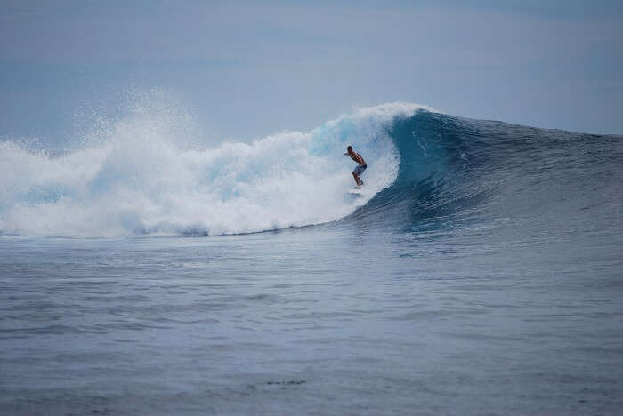the best surfing conditions in Indonesia