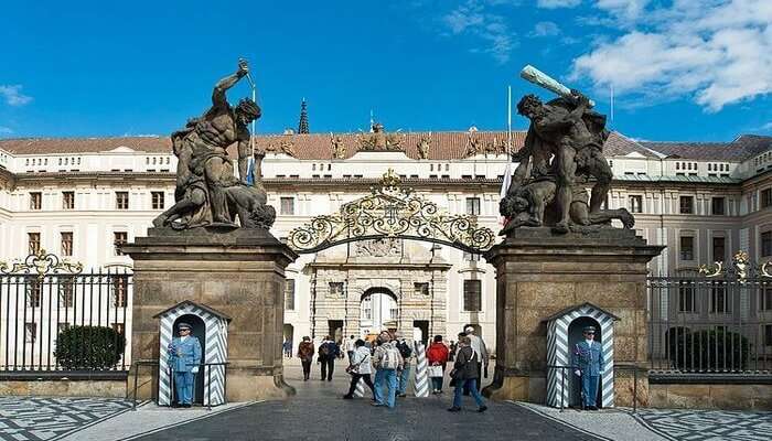 Castle Tour in Prague in January