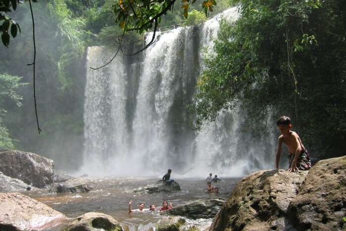 About Waterfalls Near Siem Reap