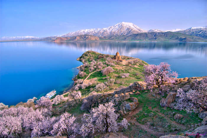 Visit Akdamar Island, one of the best places to visit in Turkey