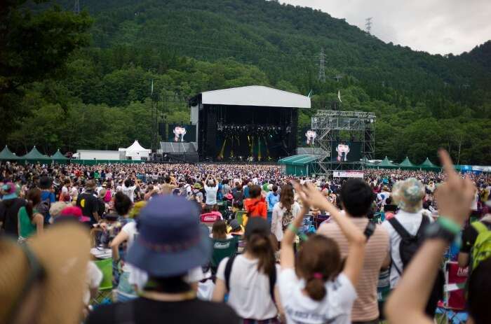 Attend the Fuji Rock Festival