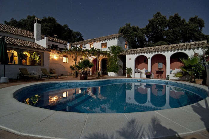 A beautiful luxury pool villa