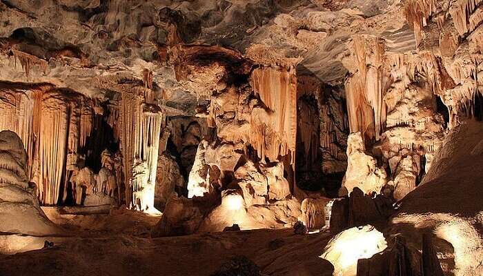 Cango Caves in south africa with kids