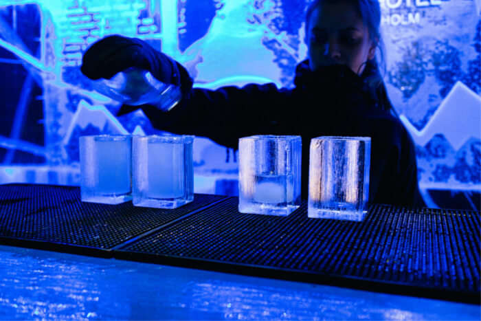 Enjoy Partying At The Ice Bar