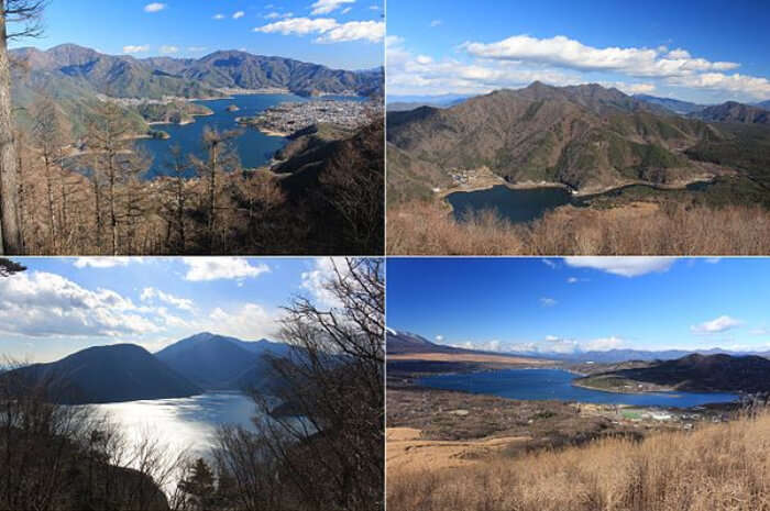 Fuji five lakes in Japan
