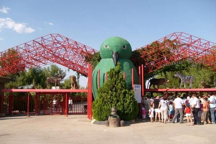 Front of Zoo