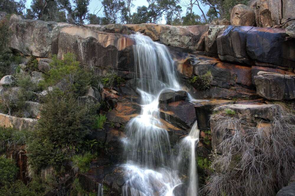 a gorgeous waterfall