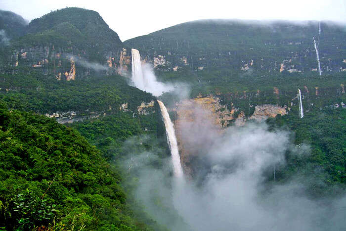 tallest waterfalls in Peru