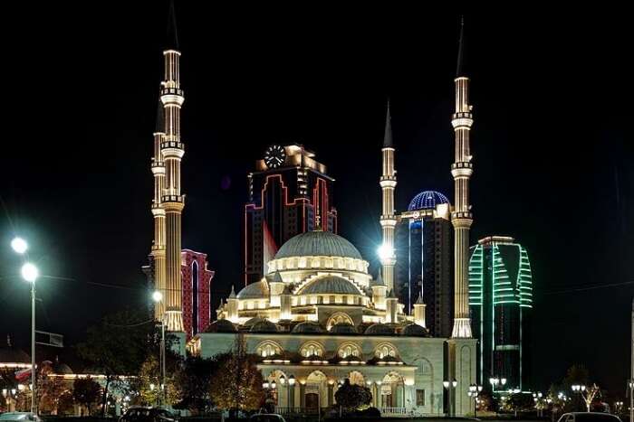 The Heart of Chechnya Mosque 