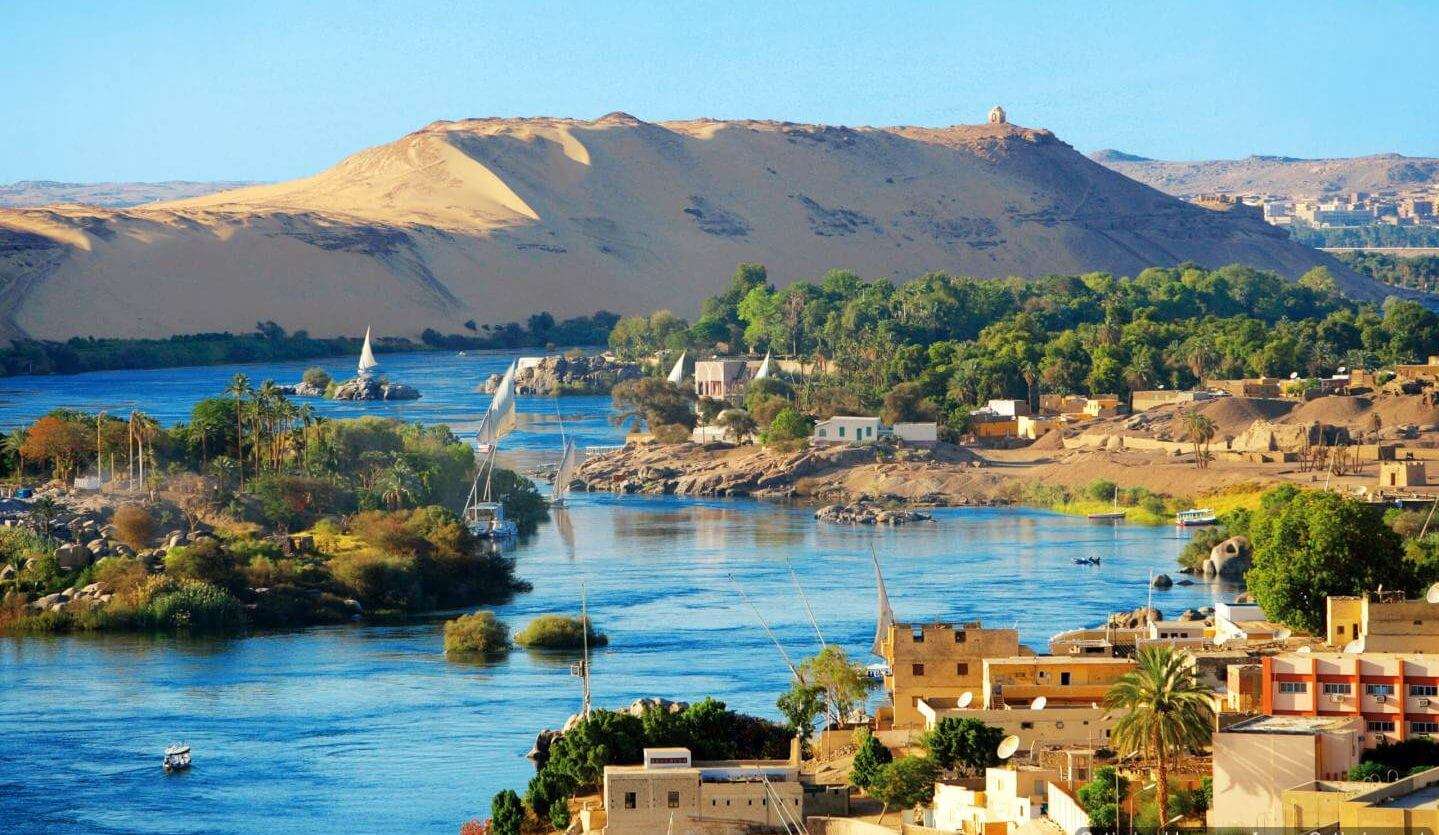 Nile river in Egypt
