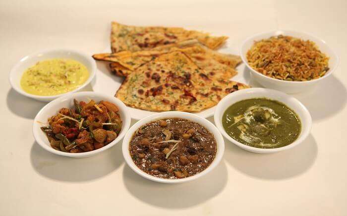 Indian Vegetarian Food 