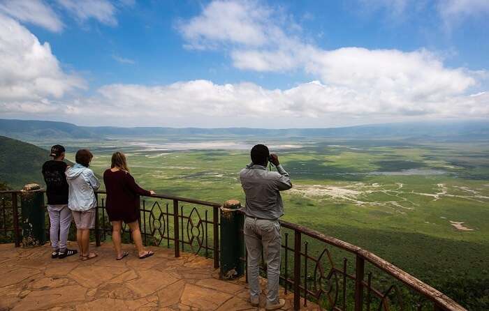 crater in tanzania