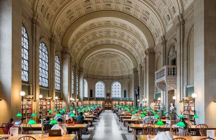 Pay A Visit To The Boston Public Library