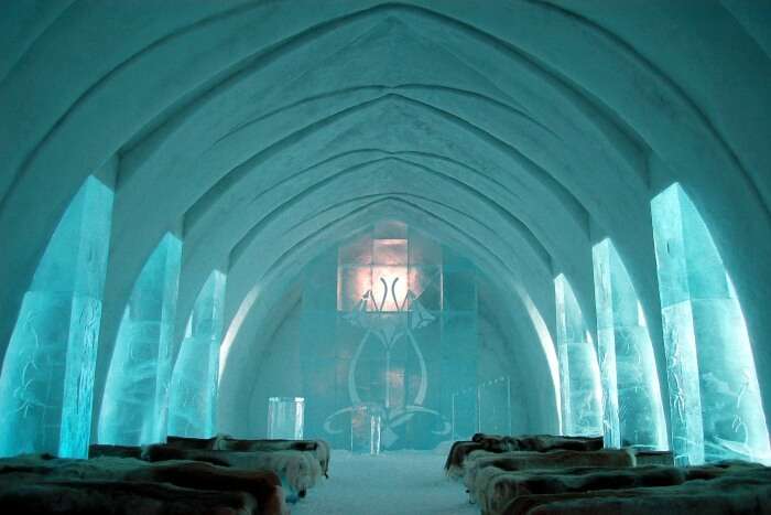 The ice hotel