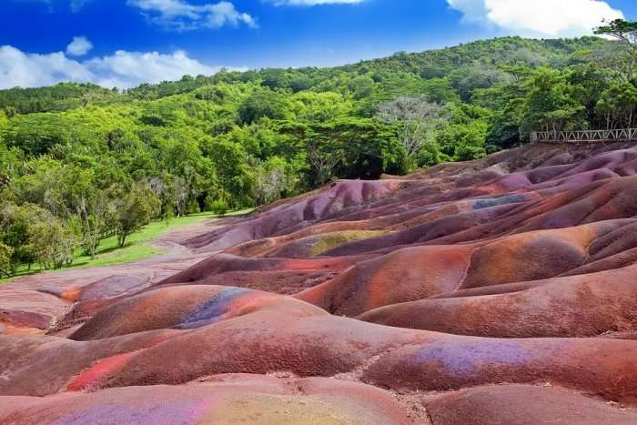 Colorful Land of Chamarel