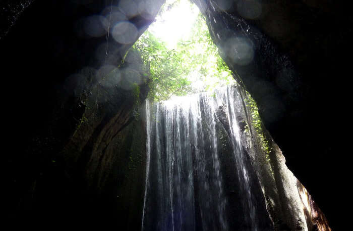 waterfall view