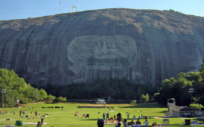 Mountain view in georgia