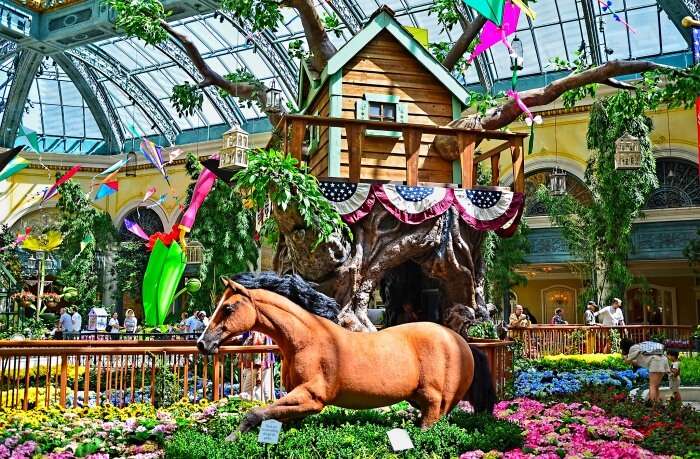 Bellagio Conservatory- Christmas in Las Vegas