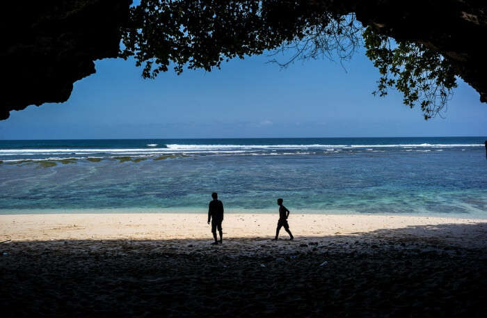 Beautiful sunny beach