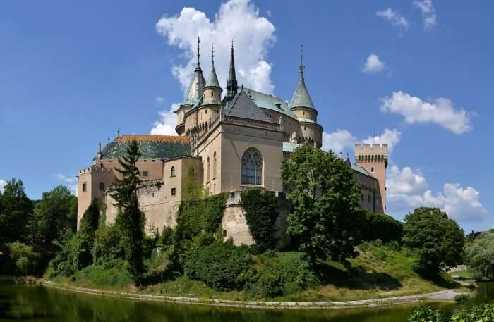 Bojnice Castle in slovakia
