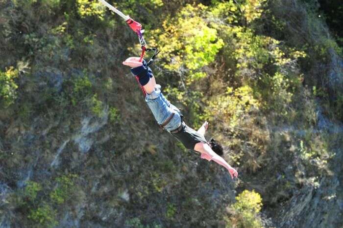 Bungee Jumps and Rope Swing