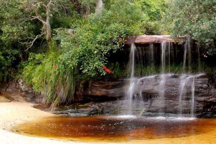 Collins Beach Waterfall