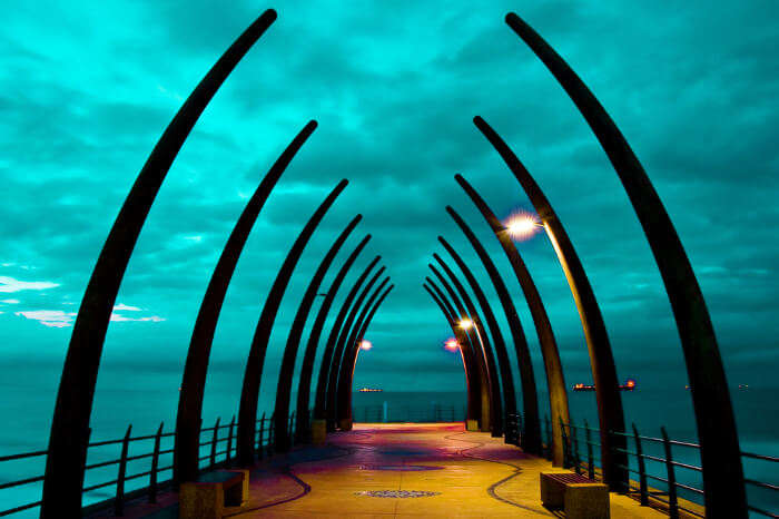 Umhlanga pier Durban South Africa