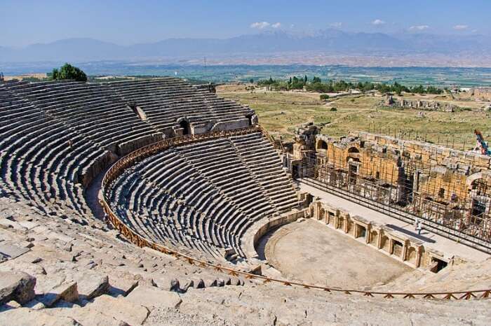 Explore what’s left of the Hierapolis Theatre