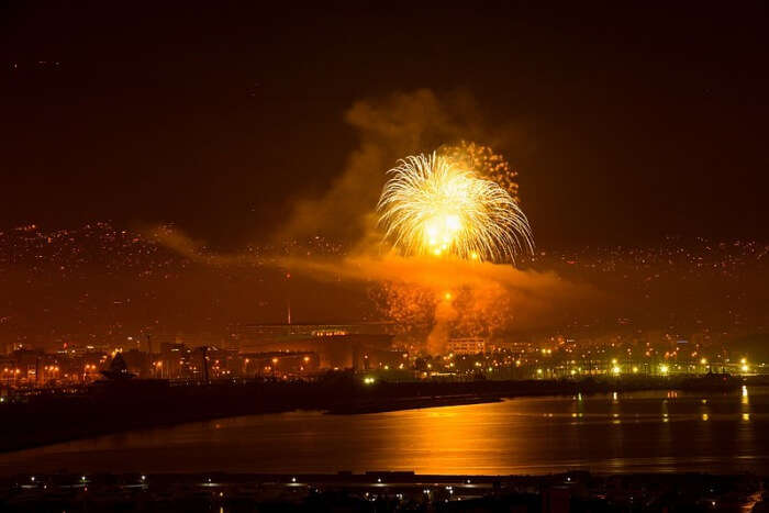 Firework demonstrations