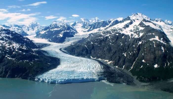 View of Glacier Bay National Park