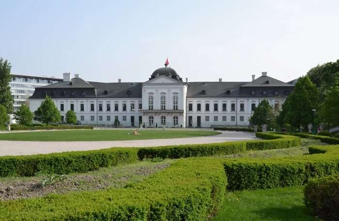 Grassalkovich Palace view
