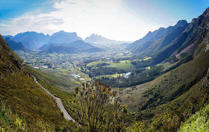 Natural mountains view