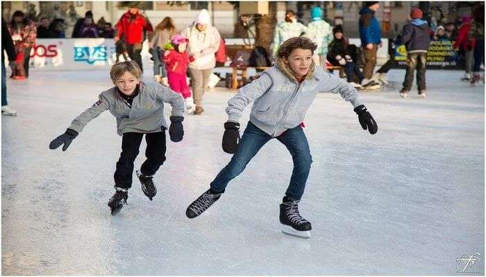 Ice-Skating In Frederiksberg