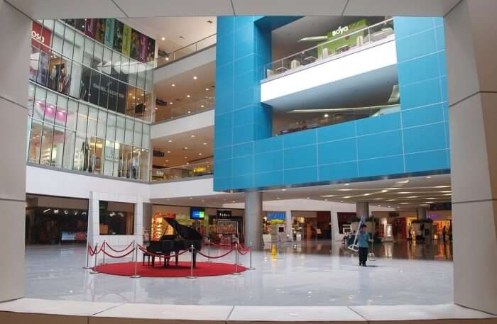 Mall inside view